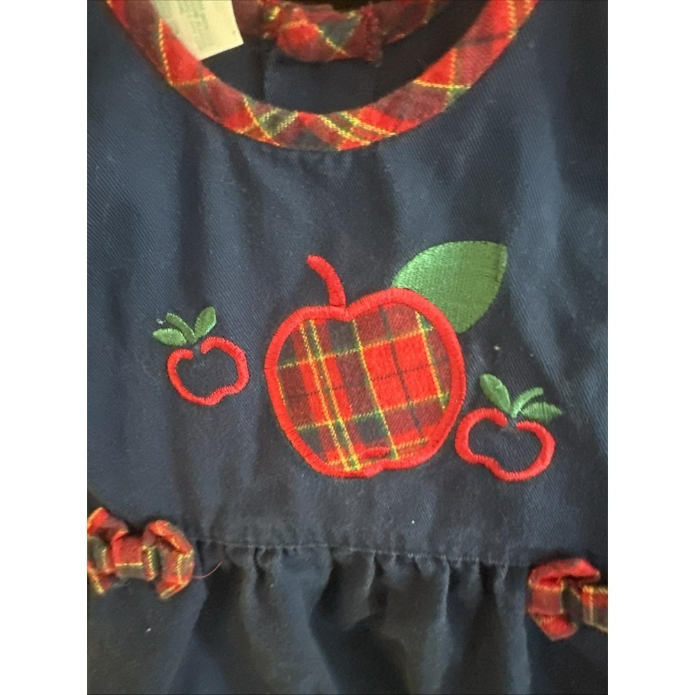 vintage healthtex Apple Back To School Dress 5 - Picture 3 of 5